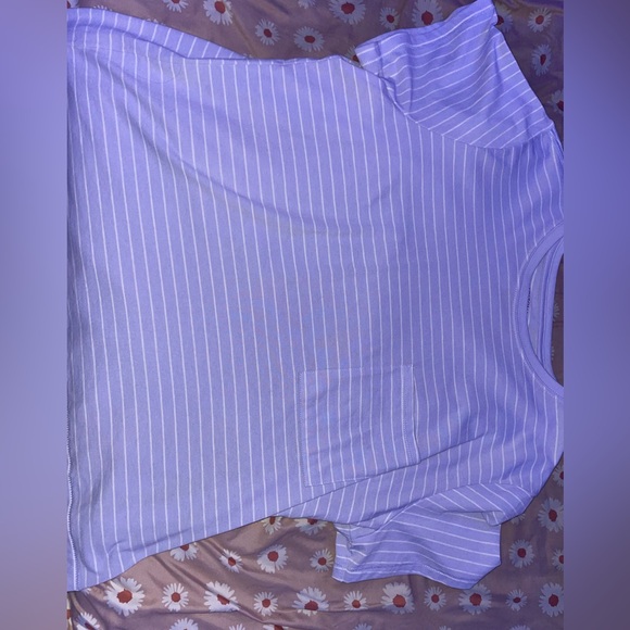 Arizona periwinkle t-shirt with pocket - Picture 1 of 3